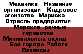 Механики › Название организации ­ Кадровое агентство "Мариско-2" › Отрасль предприятия ­ Морские, речные перевозки › Минимальный оклад ­ 1 - Все города Работа » Вакансии   . Мурманская обл.,Видяево нп